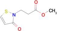 Methyl 3-(3-oxoisothiazol-2(3H)-yl)propanoate