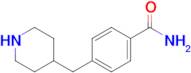 4-(Piperidin-4-ylmethyl)benzamide