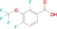 2,4-Difluoro-3-(trifluoromethoxy)benzoic acid