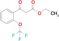 Ethyl 3-oxo-3-(2-(trifluoromethoxy)phenyl)propanoate