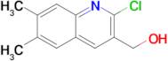 (2-Chloro-6,7-dimethylquinolin-3-yl)methanol