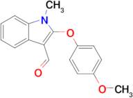 2-(4-Methoxyphenoxy)-1-methyl-1H-indole-3-carbaldehyde