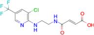 (E)-4-((2-((3-chloro-5-(trifluoromethyl)pyridin-2-yl)amino)ethyl)amino)-4-oxobut-2-enoic acid