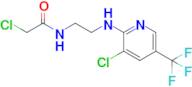 2-Chloro-N-(2-((3-chloro-5-(trifluoromethyl)pyridin-2-yl)amino)ethyl)acetamide