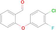 2-(4-Chloro-3-fluorophenoxy)benzaldehyde