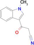 3-(1-Methyl-1H-indol-3-yl)-3-oxopropanenitrile