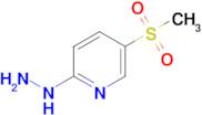 2-Hydrazinyl-5-(methylsulfonyl)pyridine