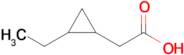 2-(2-Ethylcyclopropyl)acetic acid