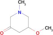 5-Methoxy-1-methylpiperidin-3-one