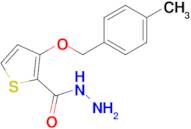 3-((4-Methylbenzyl)oxy)thiophene-2-carbohydrazide