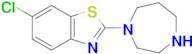6-Chloro-2-(1,4-diazepan-1-yl)benzo[d]thiazole