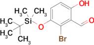 2-Bromo-3-((tert-butyldimethylsilyl)oxy)-6-hydroxybenzaldehyde