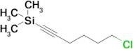 (6-Chlorohex-1-yn-1-yl)trimethylsilane