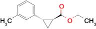 Ethyl (1S,2S)-2-(m-tolyl)cyclopropane-1-carboxylate