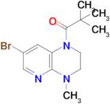 1-(7-Bromo-4-methyl-3,4-dihydropyrido[2,3-b]pyrazin-1(2H)-yl)-2,2-dimethylpropan-1-one