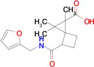 4-((Furan-2-ylmethyl)carbamoyl)-1,2,2-trimethylspiro[2.3]Hexane-1-carboxylic acid