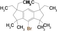 4-Bromo-1,1,7,7-tetraethyl-3,3,5,5-tetramethyl-1,2,3,5,6,7-hexahydro-s-indacene