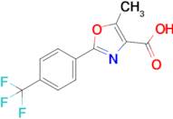 5-Methyl-2-(4-(trifluoromethyl)phenyl)oxazole-4-carboxylic acid