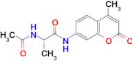 (S)-2-acetamido-N-(4-methyl-2-oxo-2H-chromen-7-yl)propanamide