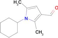 1-Cyclohexyl-2,5-dimethyl-1H-pyrrole-3-carbaldehyde