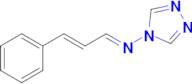 (1E,2E)-3-phenyl-N-(4H-1,2,4-triazol-4-yl)prop-2-en-1-imine