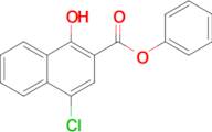 Phenyl 4-chloro-1-hydroxy-2-naphthoate