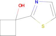 1-(Thiazol-2-yl)cyclobutan-1-ol