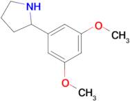 2-(3,5-Dimethoxyphenyl)pyrrolidine