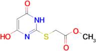 methyl 2-[(4-hydroxy-6-oxo-1,6-dihydropyrimidin-2-yl)sulfanyl]acetate