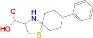 8-Phenyl-1-thia-4-azaspiro[4.5]Decane-3-carboxylic acid