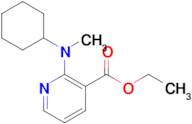 Ethyl 2-(cyclohexyl(methyl)amino)nicotinate