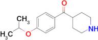 (4-Isopropoxyphenyl)(piperidin-4-yl)methanone