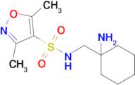 N-((1-aminocyclohexyl)methyl)-3,5-dimethylisoxazole-4-sulfonamide