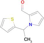 1-(1-(Thiophen-2-yl)ethyl)-1H-pyrrole-2-carbaldehyde