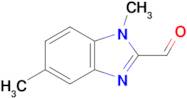 1,5-Dimethyl-1H-benzo[d]imidazole-2-carbaldehyde