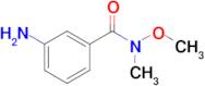 3-Amino-N-methoxy-N-methylbenzamide