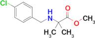 Methyl 2-((4-chlorobenzyl)amino)-2-methylpropanoate