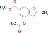 Methyl 4-acetoxy-2-methylbenzofuran-6-carboxylate