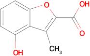 4-Hydroxy-3-methylbenzofuran-2-carboxylic acid