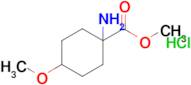 Methyl 1-amino-4-methoxycyclohexane-1-carboxylate hydrochloride