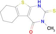 3-Methyl-2-thioxo-2,3,5,6,7,8-hexahydrobenzo[4,5]thieno[2,3-d]pyrimidin-4(1H)-one