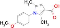 1-(4-Methoxyphenyl)-2,5-dimethyl-1H-pyrrole-3-carboxylic acid