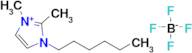 1-Hexyl-2,3-dimethyl-1H-imidazol-3-ium tetrafluoroborate