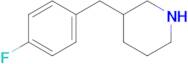 3-(4-Fluorobenzyl)piperidine