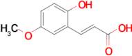 (E)-3-(2-hydroxy-5-methoxyphenyl)acrylic acid