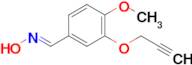 (E)-4-methoxy-3-(prop-2-yn-1-yloxy)benzaldehyde oxime