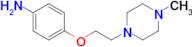 4-(2-(4-Methylpiperazin-1-yl)ethoxy)aniline