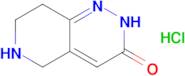 2H,3H,5H,6H,7H,8H-pyrido[4,3-c]pyridazin-3-one hydrochloride