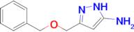 3-[(benzyloxy)methyl]-1H-pyrazol-5-amine