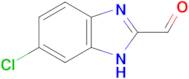 6-chloro-1H-1,3-benzodiazole-2-carbaldehyde